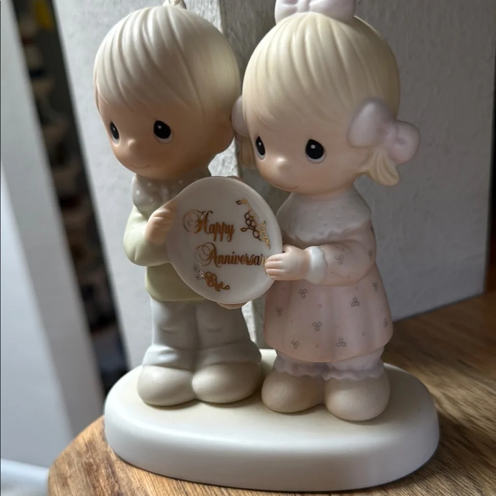 Precious Moments Happy Anniversary Collectible
